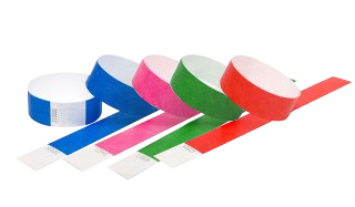 1" Plain Tyvek Bands (25mm)