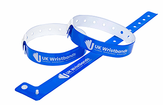 L Shape Wristbands (Neon Blue)