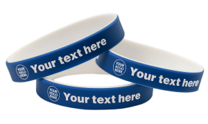 Dual Layer Silicone Wristbands