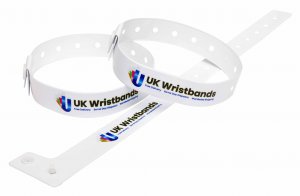 500 vinyl L shape wristbands Custom Printed