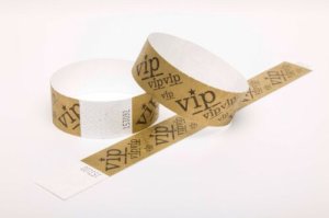 50 VIP Tyvek Wristbands