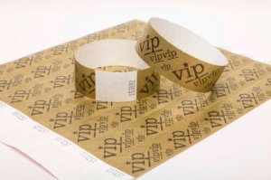 50 VIP Tyvek Wristbands