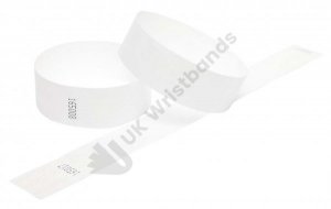 Clearance 1000 White Tyvek Wristbands 3/4″