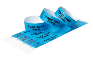 Custom Tyvek Wristbands – Colour Print
