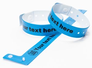 L-Shape Vinyl Wristbands