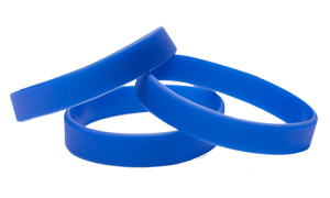 Plain Silicon Wristbands