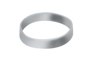 200 Embossed Silver No Print Silicon Wristbands