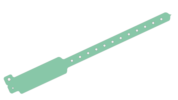 Vinyl WideFace Wristbands