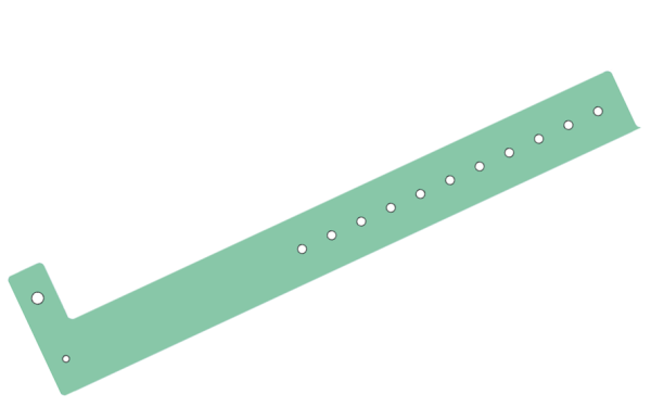 L Shaped 25mm