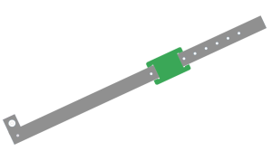 Custom Printed Silver L Shaped PVC Colour Tag Vinyl Wristbands