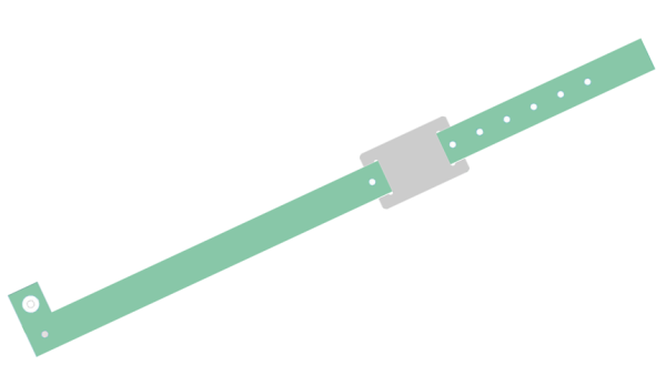 L Shaped PVC Colour Tab