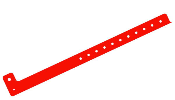 Custom printed Red L Shaped Express Vinyl