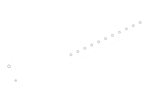 100 Custom Printed White L Shaped 25mm Vinyl Wristbands