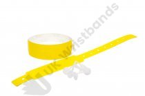 100 Plain Thermal Wristbands (Yellow)