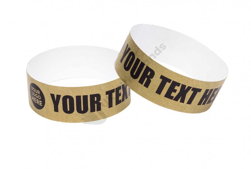 Blue Paper-Like Party Armbands Tyvek Wristbands- Goldistock Let It Shine Metallic Set A Variety Pack 400 Ct ¾” Arm Bands-100 Each- Gold Silver Heavier Tyvek Wrist Bands = Superior Events Green 